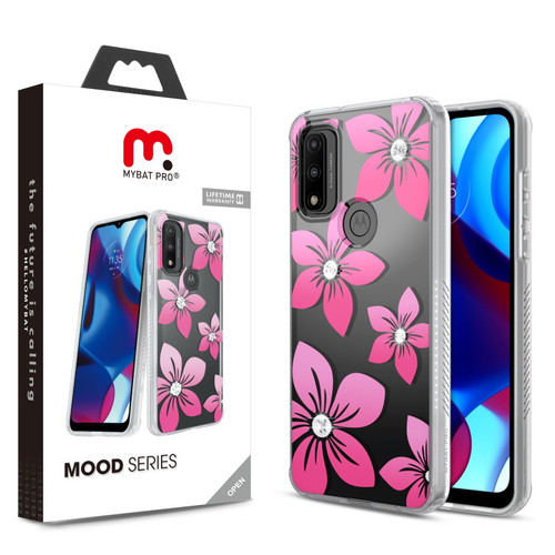 MyBat Pro Mood Diamond Series Case for Motorola Moto G Pure - Blossoms