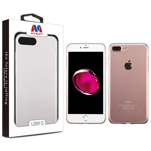 MyBat Candy Skin Cover for Apple iPhone 8 Plus/7 Plus - Glossy Transparent Clear