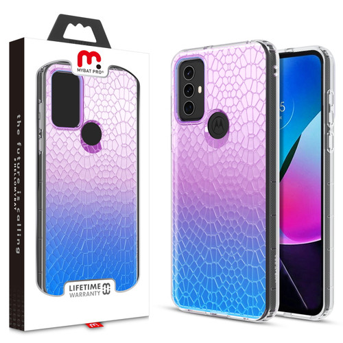 MyBat Pro Mood Series Case for Motorola Moto G Play (2023) - Iridescent Snake