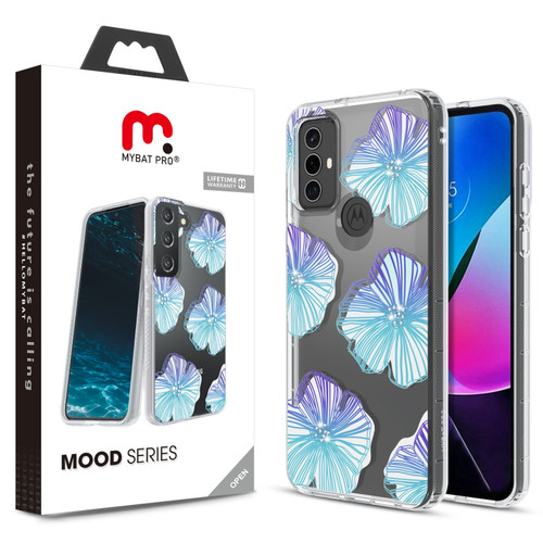 MyBat Pro Mood Series Case (with Diamonds) for Motorola Moto G Play (2023) - Seashell