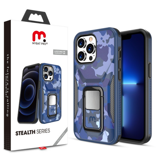 MyBat Pro Stealth Series Case for Apple iPhone 13 Pro Max (6.7) - Blue Camo