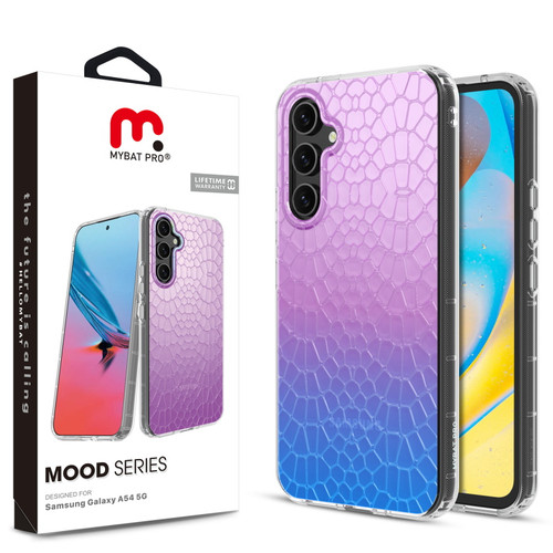 MyBat Pro Mood Series Case for Samsung Galaxy A54 5G - Iridescent Snake