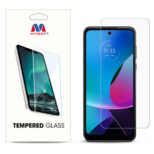 MyBat Tempered Glass Screen Protector (2.5D) for Motorola Moto G Play (2023) - Clear