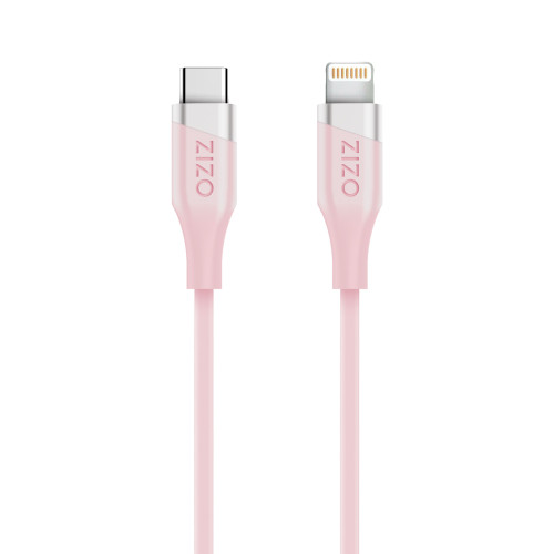 ZIZO PowerVault Cable USB-C to Lightning 6FT - Peach