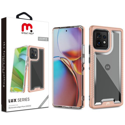 MyBat Pro Lux Series Case for Motorola edge Plus (2023) - Rose Gold