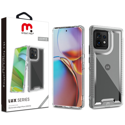 MyBat Pro Lux Series Case for Motorola edge Plus (2023) - Clear