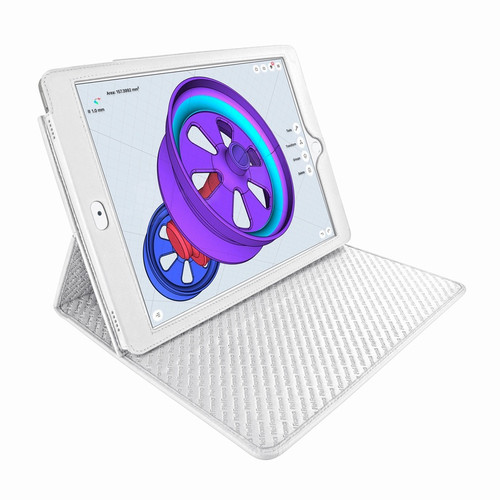 Piel Frama 789 White Cinema Magnetic Leather Case for Apple iPad Pro 12.9" (2017)