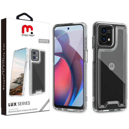 MyBat Pro Lux Series Case for Motorola Moto G Stylus 5G (2023) - Clear