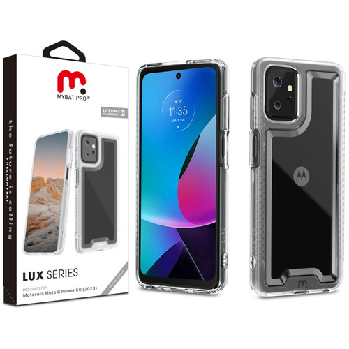 MyBat Pro Lux Series Case for Motorola Moto G Power 5G (2023) - Clear
