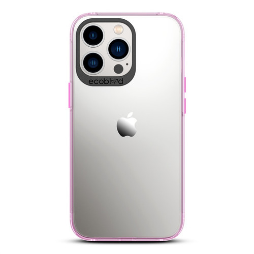 EcoBlvd Laguna Collection Case for Apple iPhone 13 Pro (6.1) - Wildflower Pink (100% Compostable & Plant-Based)