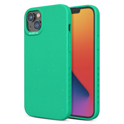 EcoBlvd Sequoia Collection Case for Apple iPhone 14 (6.1) - Foliage Green (100% Compostable & Plant-Based)