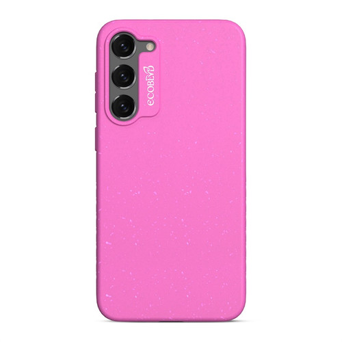 EcoBlvd Sequoia Collection Case for Samsung Galaxy S23 - Wildflower Pink (100% Compostable & Plant-Based)