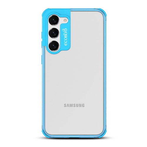 EcoBlvd Laguna Collection Case for Samsung Galaxy S23 Plus - Cascade Blue (100% Compostable & Plant-Based)