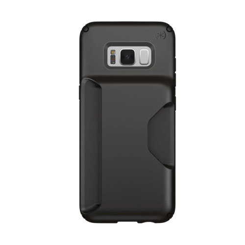 Samsung Galaxy S8 Speck Products Presidio Wallet Case - Black and Black