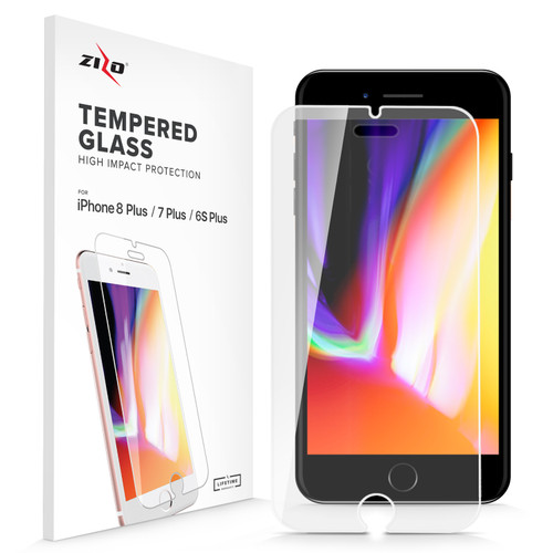 ZIZO Lightning Shield 0.33mm Tempered Glass Screen Protector for iPhone 8 Plus / iPhone 7 Plus