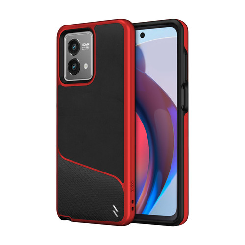 ZIZO DIVISION Series Moto G Stylus 5G (2023) Case - Black & Red