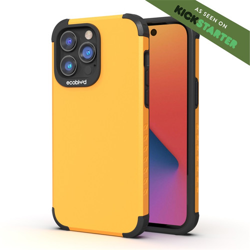 EcoBlvd Mojave Series Case for Apple iPhone 14 Pro - Yellow