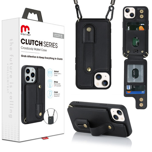 MyBat Pro Clutch Series Case for Apple iPhone 15 - Black