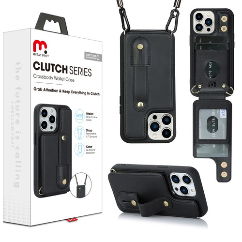 MyBat Pro Clutch Series Case for Apple iPhone 15 Pro - Black