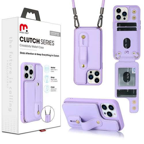 MyBat Pro Clutch Series Case for Apple iPhone 15 Pro (6.1) - Purple