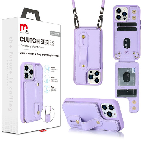MyBat Pro Clutch Series Case for Apple iPhone 15 Pro - Purple