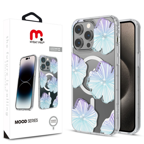 MyBat Pro Mood Series MagSafe Case (with Diamonds) for Apple iPhone 15 Pro - Seashell