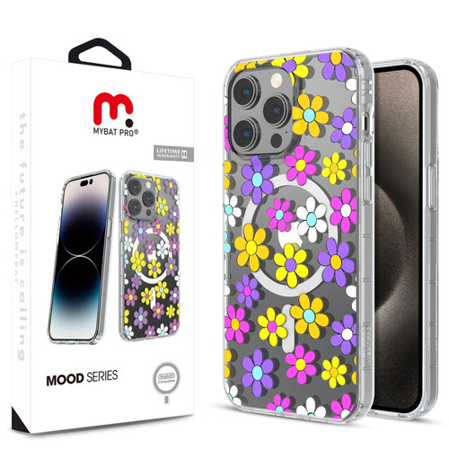MyBat Pro Mood Series MagSafe Case for Apple iPhone 15 Pro Max - Multi Color Daisy MyBat Pro Mood Series MagSafe Case for Apple iPhone 15 Pro Max - Multi Color Daisy