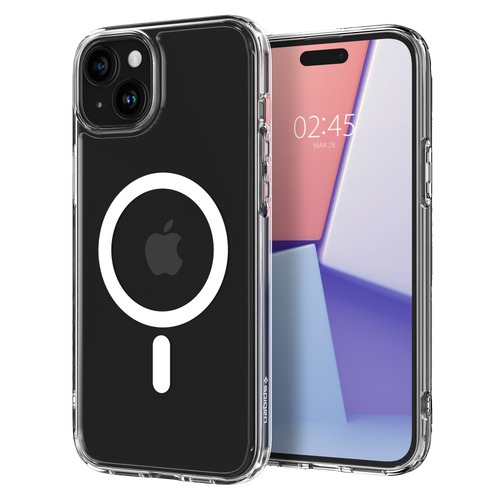 Spigen - Crystal Hybrid Magsafe Case for Apple iPhone 15 - White