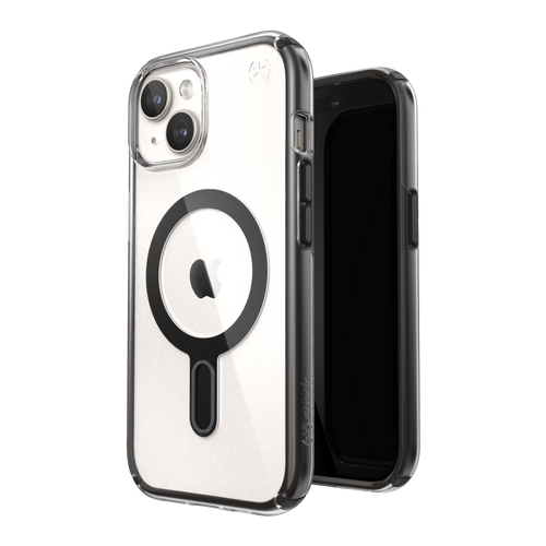 Speck - Presidio Clear Plus Case for Apple iPhone 15 / iPhone 14 / iPhone 13 - Clear