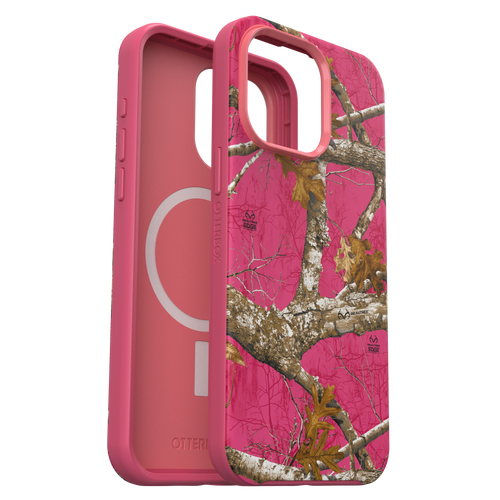 Pink Camo iPhone 13 Pro Max Case  OtterBox Symmetry Series+ with Realtree