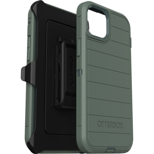 Otterbox - Defender Pro Case for Apple iPhone 15 Plus / iPhone 14 Plus - Forest Ranger