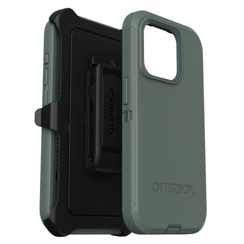 Otterbox - Defender Case for Apple iPhone 15 Pro - Forest Ranger