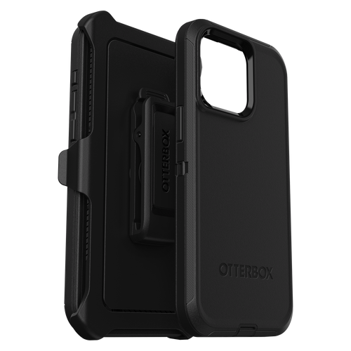 Otterbox - Defender Case for Apple iPhone 15 Pro Max - Black