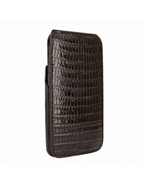 Piel Frama 951 Brown Lizard iMagnum Leather Case for iPhone 15