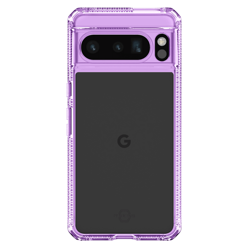 Itskins - Hybridr Clear Case for Google Pixel 8 Pro - Light Purple and Transparent