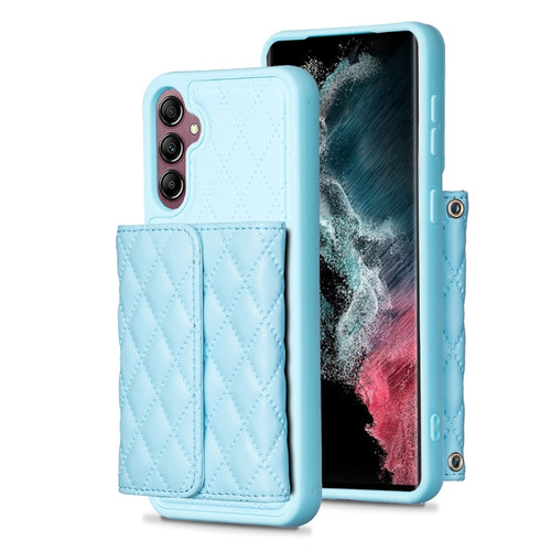 Samsung Cases - Galaxy A14 5G Cases Leather Wallet Blue