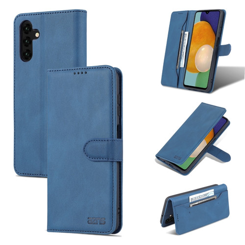 Samsung Galaxy A14 5G AZNS Dream II Skin Feel Horizontal Flip Leather Phone Case - Blue