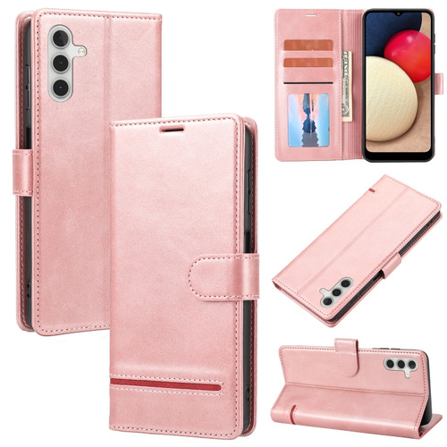 Samsung Galaxy A14 5G Classic Wallet Flip Leather Phone Case - Pink
