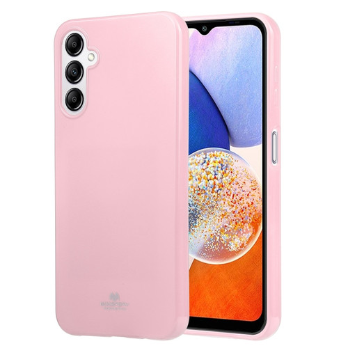 Samsung Galaxy A14 5G GOOSPERY PEARL JELLY Shockproof TPU Phone Case - Pink
