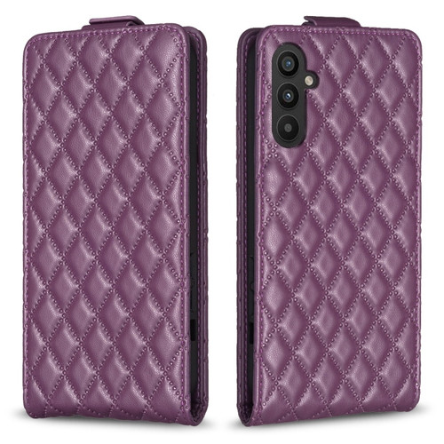 Samsung Cases - Galaxy S24+ Cases Flip Leather Purple