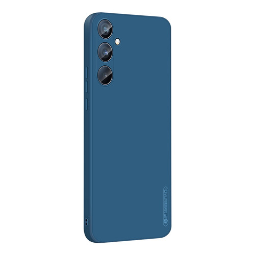 Samsung Galaxy A54 5G PINWUYO Sense Series Liquid Silicone TPU Phone Case - Blue