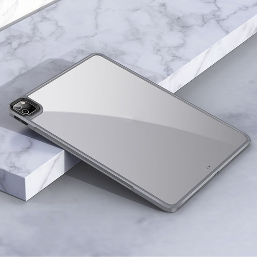 iPad Pro 12.9 2022 / 2021 / 2020TPU + PC Anti-fall Transparent Protective Tablet Case - Gray