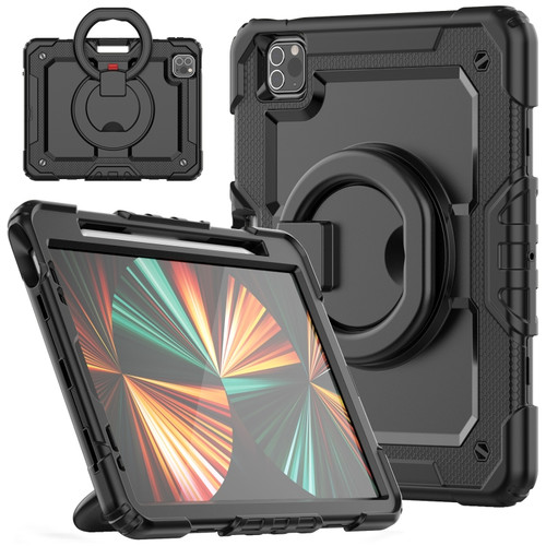 iPad Pro 11 2022 / 2021 Bracelet Holder Silicone + PC Tablet Case iPad Pro 11 - Black
