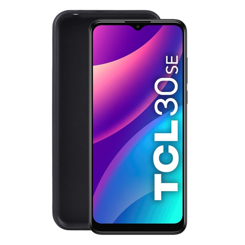 TPU Phone Case TCL 30 SE / 305 / 306 / Sharp Aquos V6 / V6 Plus - Black