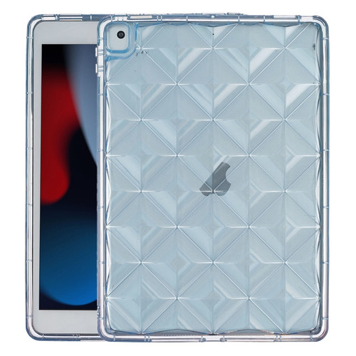 Diamond Texture TPU Airbag Tablet Case iPad 10.2 2019 / 2020 / Air 2019 10.5 - Blue