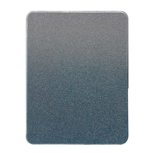 iPad 10th Gen 10.9 2022 Gradient Glitter Magnetic Split Leather Tablet Case - Blue