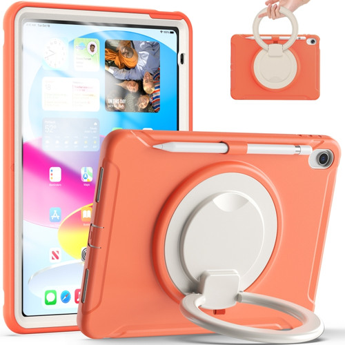 iPad 10th Gen 10.9 2022 Shockproof TPU + PC Protective Tablet Case - Living Coral