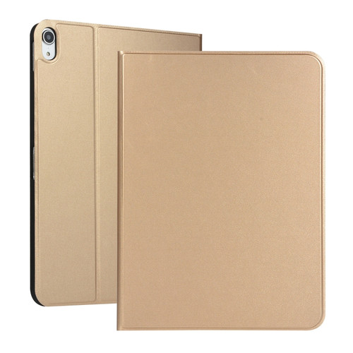 iPad 10th Gen 10.9 2022 Voltage Elastic Leather TPU Protective Case with Holder - Gold