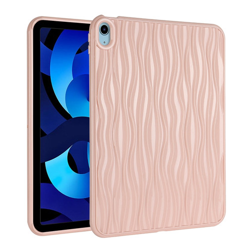 iPad Air 10.9 2022 / 2020 Jelly Color Water Ripple TPU Tablet Case - Pink