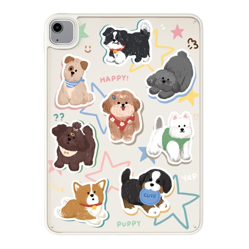 iPad Air 2022 / 2020 10.9 Painted Acrylic Tablet Case - Star Puppy